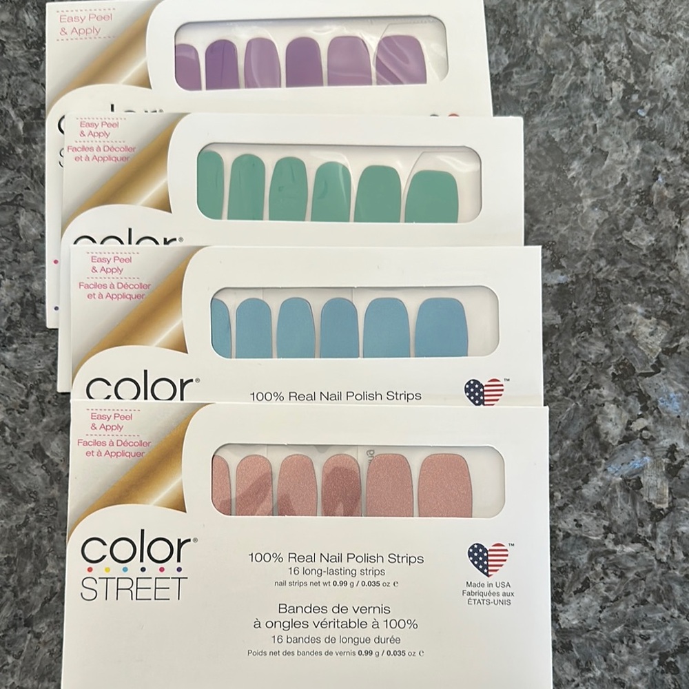 Color Street Nail Polish Strips Set